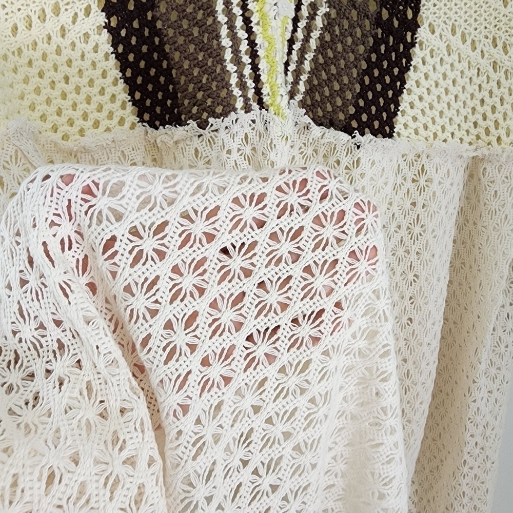 NWT Free People Kelly Crochet Maxi Top XL - Picture 9 of 15